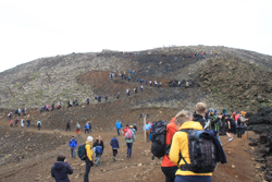 At the first saddle, now with a nice zigzag