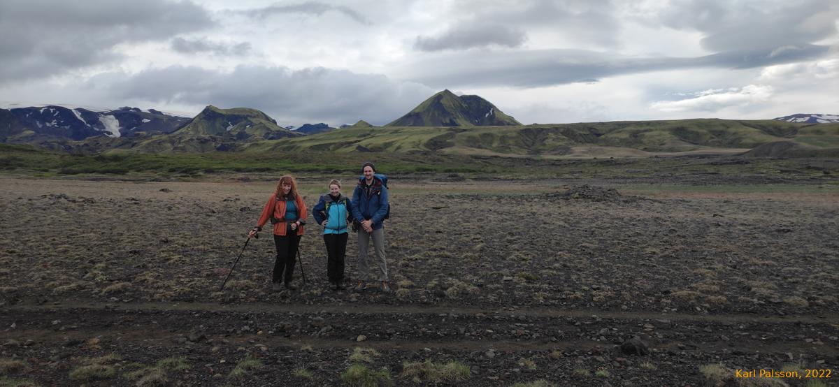 The gang strikes a pose